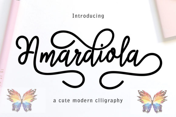 Amardiola: A Stylish Script Font