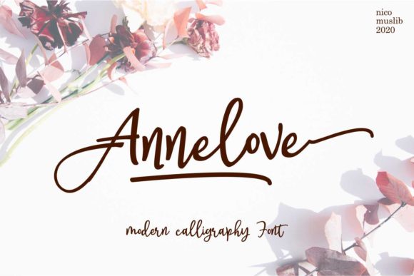 Annelove: A Font for Polished Branding