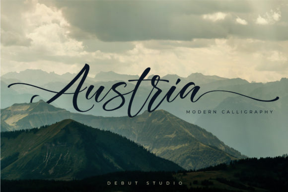 Austria: A Flowing Script for Creative Projects