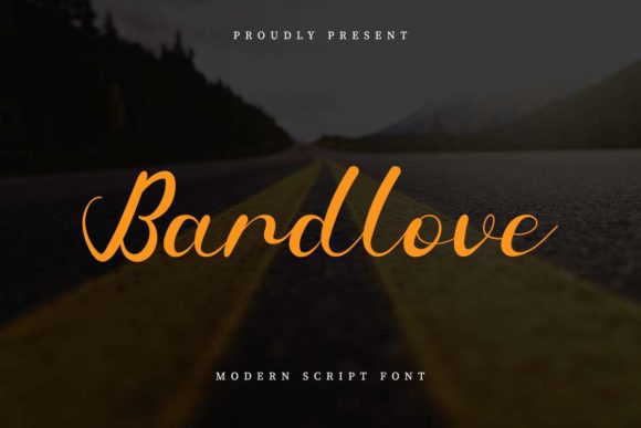 Bardlove: A Handwritten Font for Creative Makers