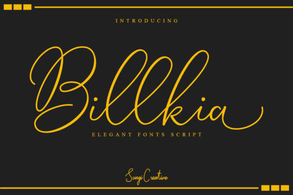 Billkia: A Timeless Handwritten Font