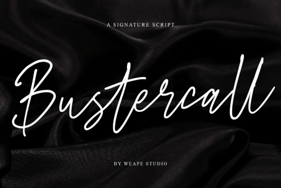 Bustercall: A Timeless Handwritten Font