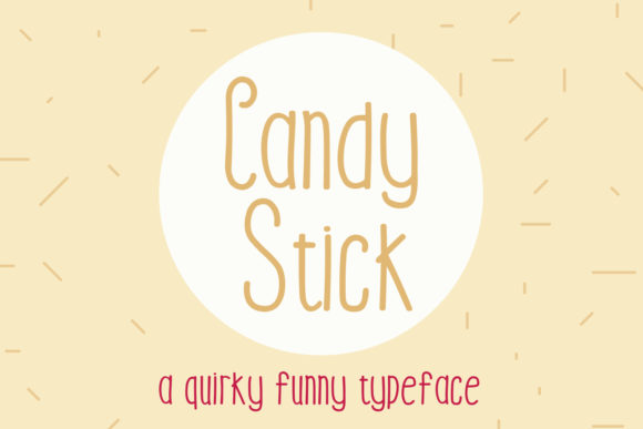 Candy Stick: A Fun Font for Business Branding