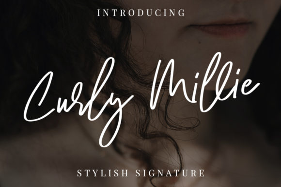 Curly Millie: A Handwritten Font for Web Design