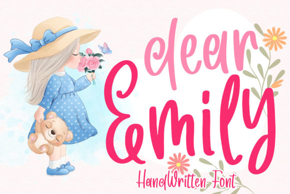 Dear Emily: A Handwritten Font for Elegant Design