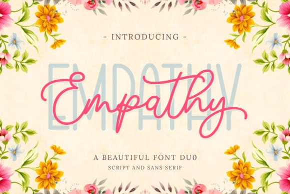 Empathy Duo: A Font for Creative Projects