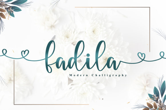 Fadila: A Delicate Handwritten Typeface