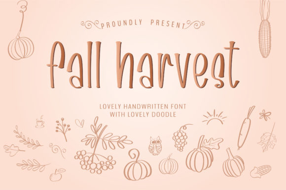 Fall Harvest Font for Business
