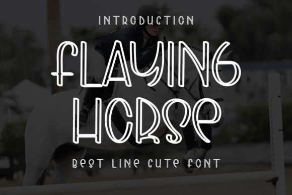 Flaying Horse: A Bold Display Font