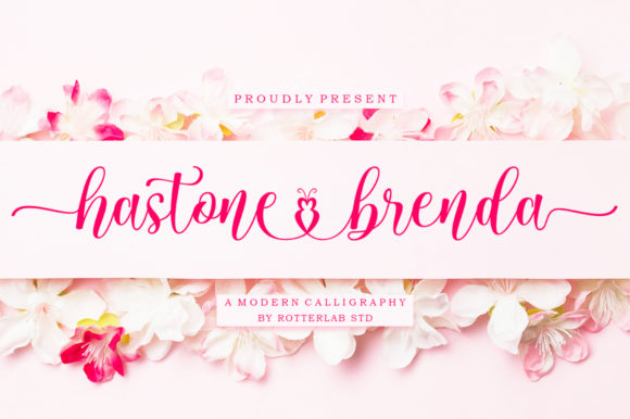 Hastone Brenda: A Flowing Script for Web Design