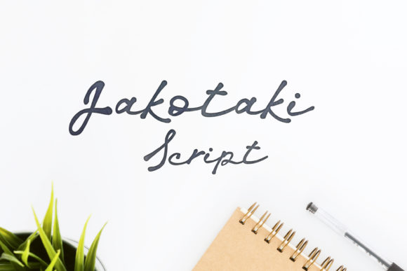 Jakotaki: A Font for Thoughtful Design