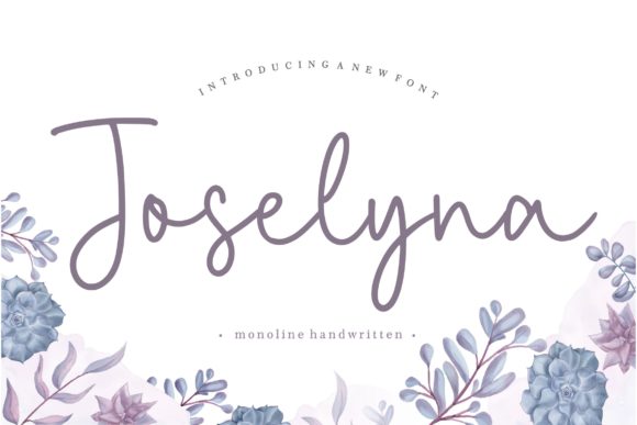 Joselyna: A Charming Script Font