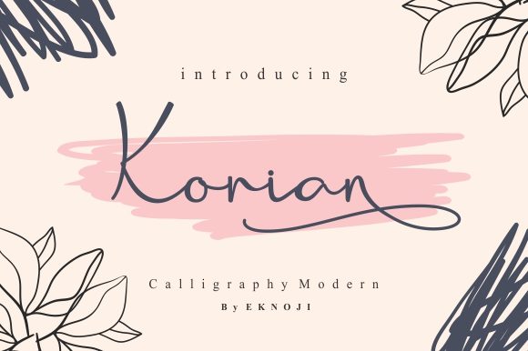 Korian: A Beautiful Script Font