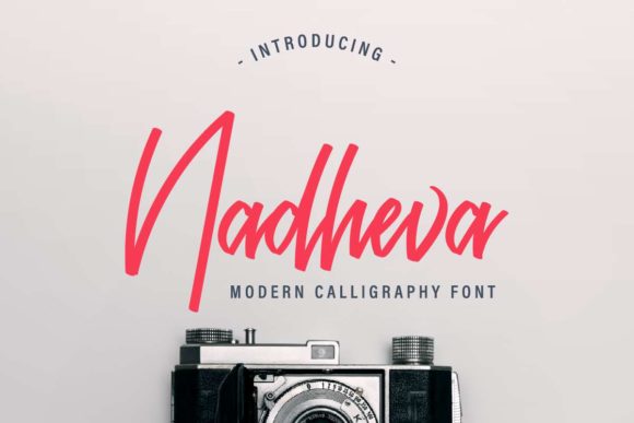 Nadheva: A Timeless Script Font