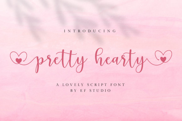 Pretty Hearty Font: Elegant Script for Digital Marketing