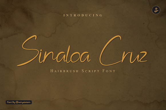 Sinaloa Cruz: A Stylish Script Font