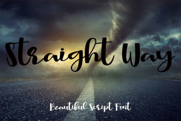 Straight Way Font Review