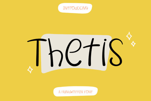 Thetis: A Handwritten Font for Web Design